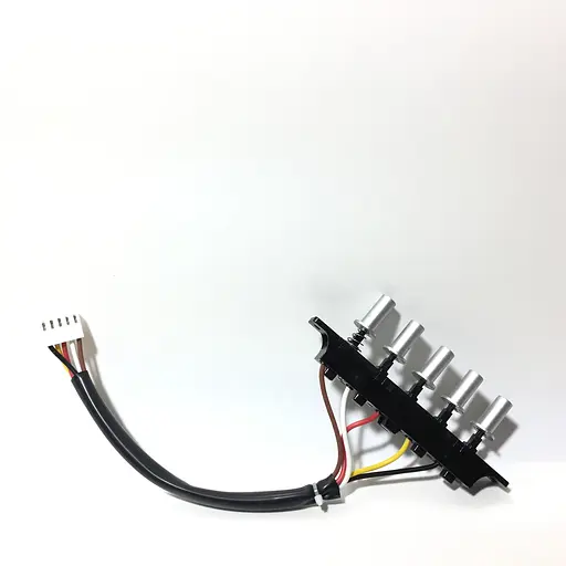 Блок кнопок переключения скоростей для кухонной вытяжки с проводом и фишкой (универсальный) - фото 7