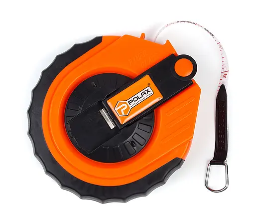 Рулетка Polax геодезическая стекловолокно 20 м (29-005)