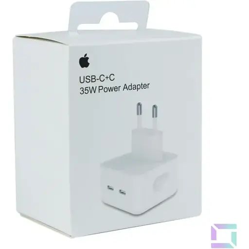 Зарядное устройство для адаптера Foxconn Square Dual Type-C 50 W (PD25W+PD25W) - фото 1