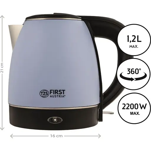 Электрочайник First FA-5407-3-BU [152881] - фото 3