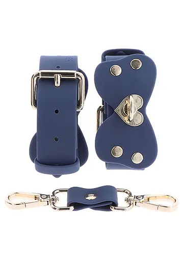 Наручники Taboom Silicone Supreme Wrist Cuffs Set синій - фото 2