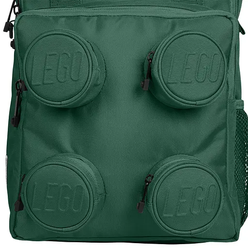 Рюкзак LEGO Brick 2 x 2, 15 л оливковый (20205B-0141) - фото 4