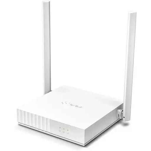 Маршрутизатор TP-LINK TL-WR820N Wi-Fi 4 N300 до 300 Мбіт/с, 100 Мбіт/с порти Білий - фото 1