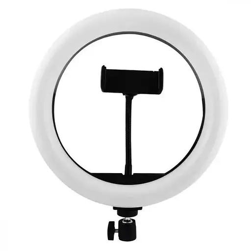 LED лампа 26 см M26 Кільцева Чорний - фото 1