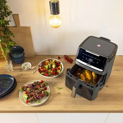 Мультипіч Tefal Easy Fry Silence XXL 1800 Вт темно-сіра (EY846HE0) - фото 12