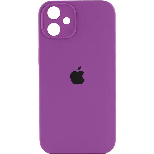 Чехол Epik Silicone Case Square Full Camera Protective AA для Apple iPhone 11, 6.1 Фиолетовый/Grape