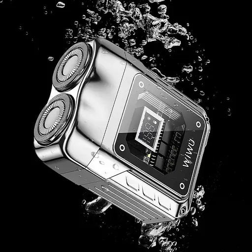 Портативная электробритва WIWU Wi-SH004 Silver - фото 5