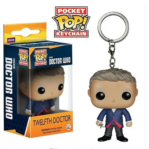 Фігурка-брелок Funko Pop Фанк Поп Doctor Who Twelfth Doctor Доктор Хто Дванадцятий 4см DW 219 - фото 2