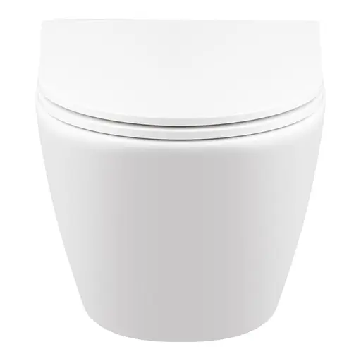 Унитаз подвесной Qtap Robin New безободковый с сиденьем Soft-close QT1333046ENRW - фото 3