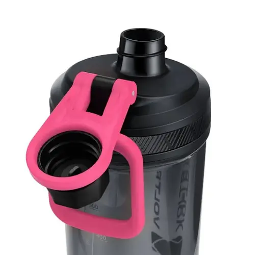 Шейкер спортивний електричний VOLTRX Gallium 600 мл Tritan Pink (Gallium_Pink) - фото 4