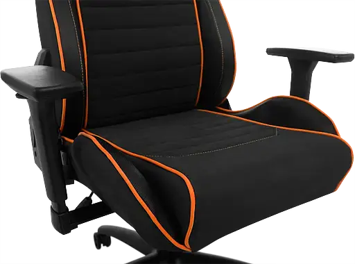Геймерське крісло GT Racer чорне з помаранчевим (X-2569 Black/Orange) - фото 8