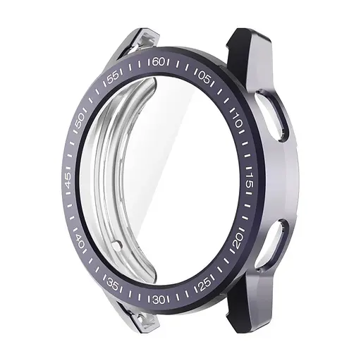 Защитный чехол Tamister для смарт-часов Xiaomi Watch S3 с пленкой темно-серый - фото 2