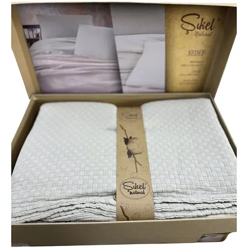 Постельное белье Sedef Grisi Муслин Sikel pbe0051681 - фото 1