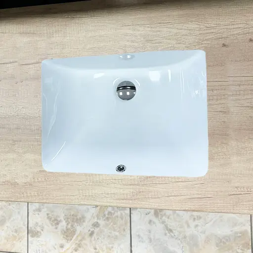 Умивальник VBI Siracusa white врізний VBI-018001, Білий - фото 3