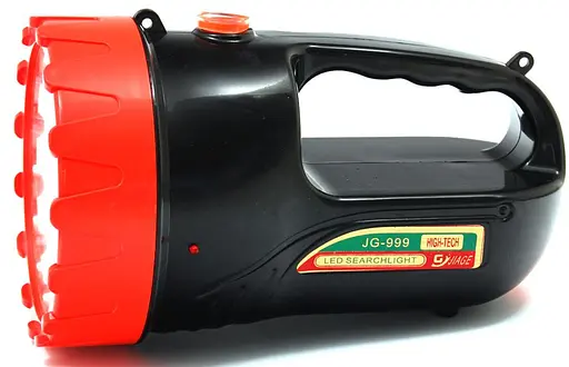 Светодиодный фонарь прожектор JG-999 мощный ручной LED фонарь с аккумулятором - фото 2