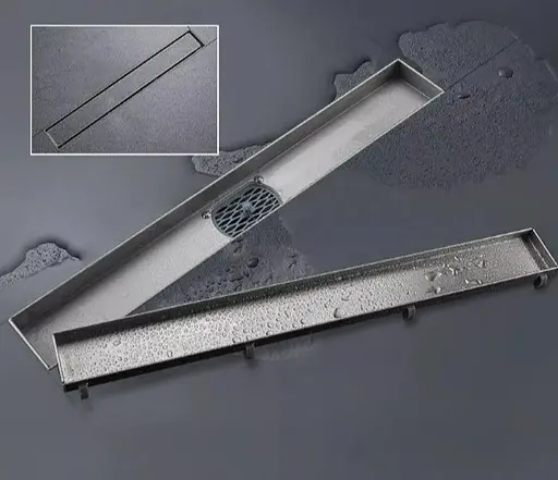 Душевой трап Gappo 70х300 мм, нержавеющая сталь G83007-4 - фото 3