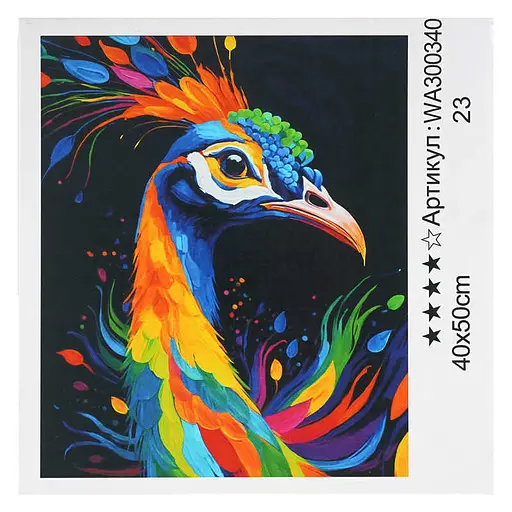 Набор для росписи по номерам WToys, 40x50 см, WA300340