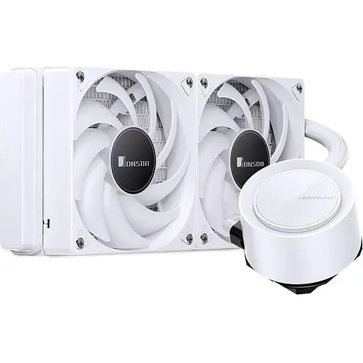 СВО Jonsbo TG-240 White (Intel LGA1700/1200/115X/2011; AMD AM4/AM5/4PIN PWM) (TG-240 White) - фото 6