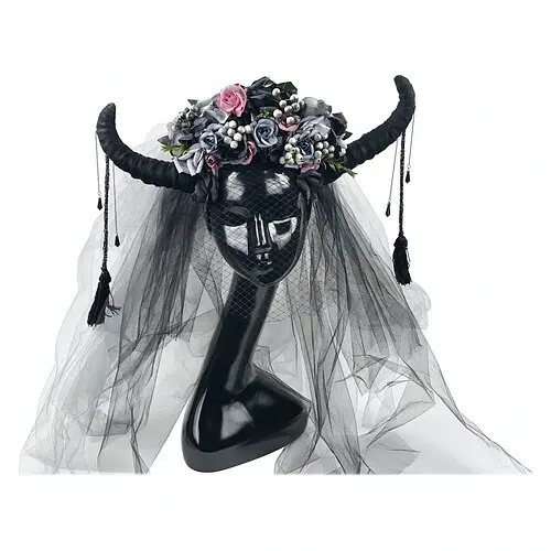 Обруч Фея Генриетта с фатой - фото 1