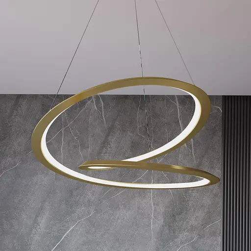 Люстра MJ-Light HELIX D800 4000K GD 12029 - фото 1