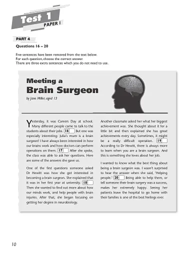 Practice Tests. B1 Preliminary. Student's Book - фото 9