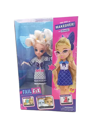 Лялька 3666-7/8/9/10/12 26см, змінює макіяж та колір волосся. з аксесуарами в коробці (6990589585248) Вид 7 - фото 1