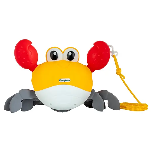 Игрушка Baby Team Чудо краб разноцветный (8685_желтый)