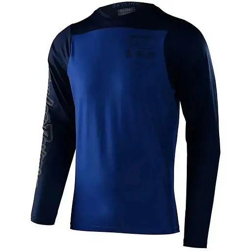 Велоджерси Troy Lee Designs Skyline LS Chill Jersey Mono Blue M (1106-353931013)