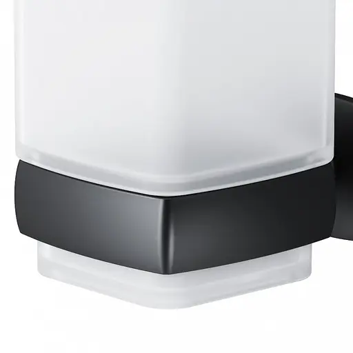 Склянка AM.PM Gem скляна підвісна black A9034322 чорний матовий - фото 6