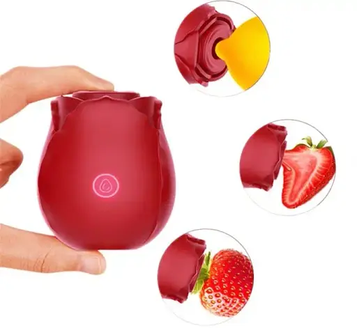 Вакумний стимулятор клітора I'MCUM Velvet Rose (7970379617734) - фото 4