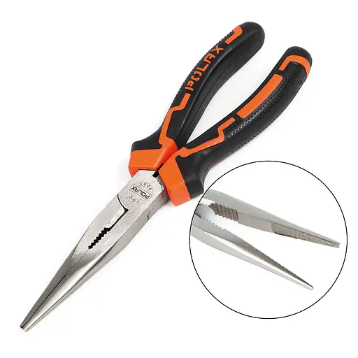 Длинногубцы Polax 180 мм Cr-V (35-018) - фото 4