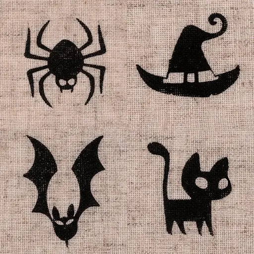 Набір штампів для вибійки Rosa Talent №4 Halloween - фото 3