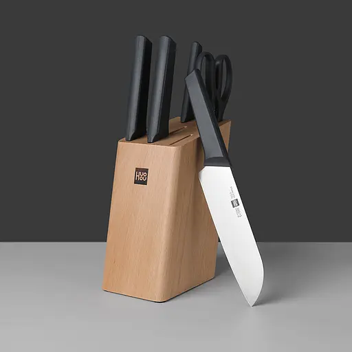 Набір ножів Xiaomi HuoHou Youth Knifes Set 6 в 1 (HU0057) - фото 3