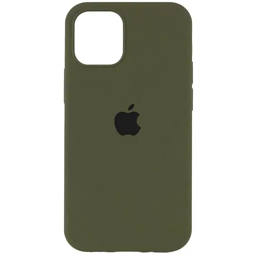 Чехол Silicone Case Full Protective AA для Apple iPhone 14 Plus 6.7 Зеленый/Dark Olive