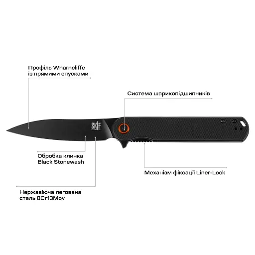 Нож Skif Townee Jr BSW Black - фото 6