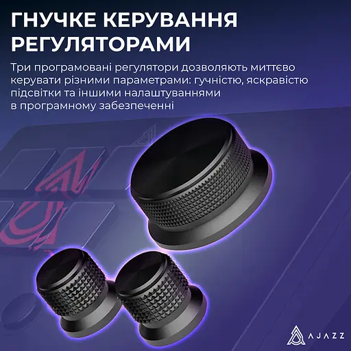 Контролер для стримінгу Ajazz AKP03E USB Black (AKP03E-B) - фото 9