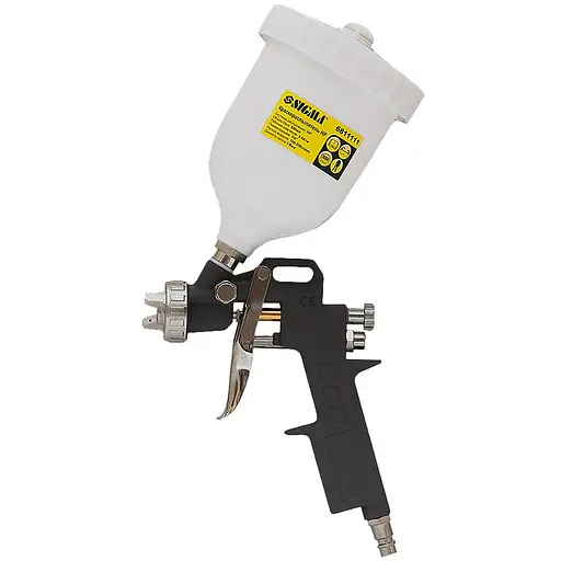 Фарборозпилювач Sigma HP 1.8 мм з верхнім пластиковим баком 600 мл (6811111) - фото 1