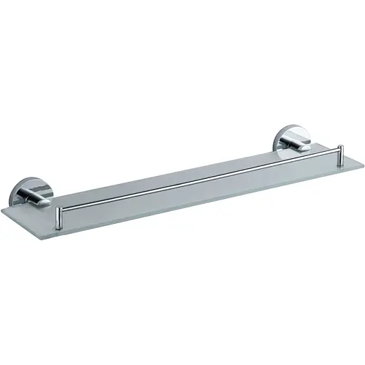 Полка стеклянная VBI Venus chrome VBI-040009CH, Хром - фото 1