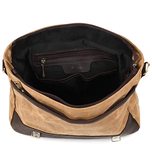 Шкіряна чоловіча сумка TARWA 36х27х10 см nsa0001326 - фото 2