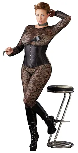 Корсет Cottelli Collection Underbust, 2XL (чорний) - фото 5