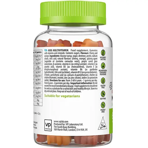 Мультивітамінний комплекс для дітей VPLab UltraVit Kid's Multivitamin 60 жувальних цукерок - фото 3
