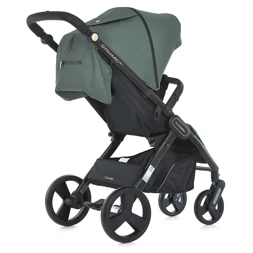 Детская прогулочная коляска-книга El Camino ME 1053-3 Dynamic Pro Forest Green Зеленая - фото 6