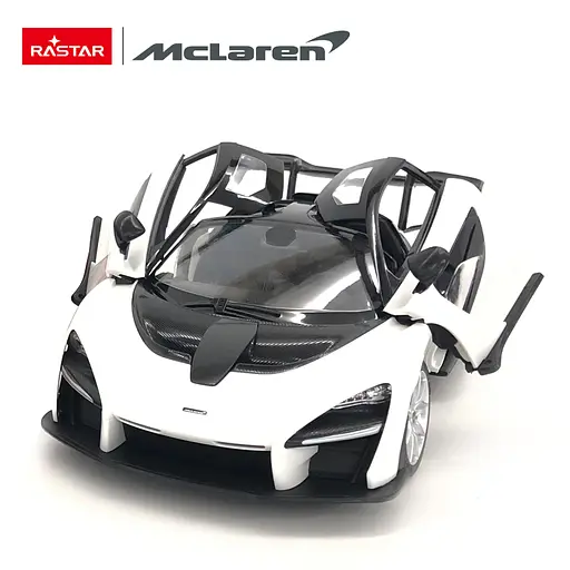 Машинка McLaren Senna білий RASTAR модель 1:14 Автомобіль на дистанційному керуванні + пульт 2,4 ГГц - фото 5