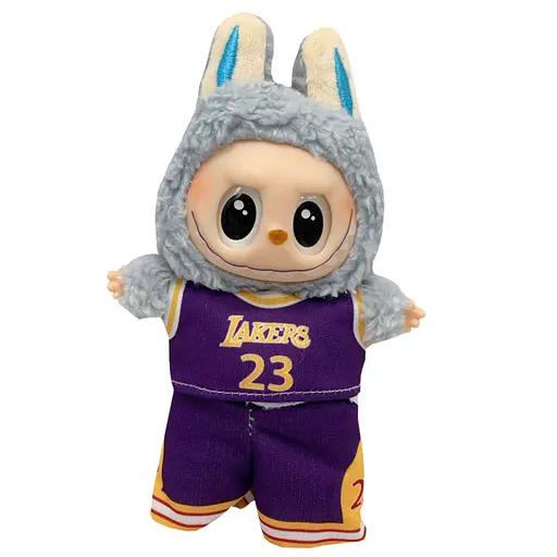 Дитяча м'яка іграшка-брелок The Monsters Labubu Labubu16 в асортименті - фото 6