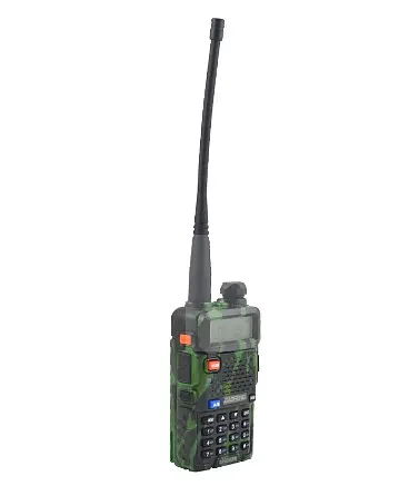 Портативная рация Baofeng UV-5R FM радио + фонарик (Камуфляж) - фото 2