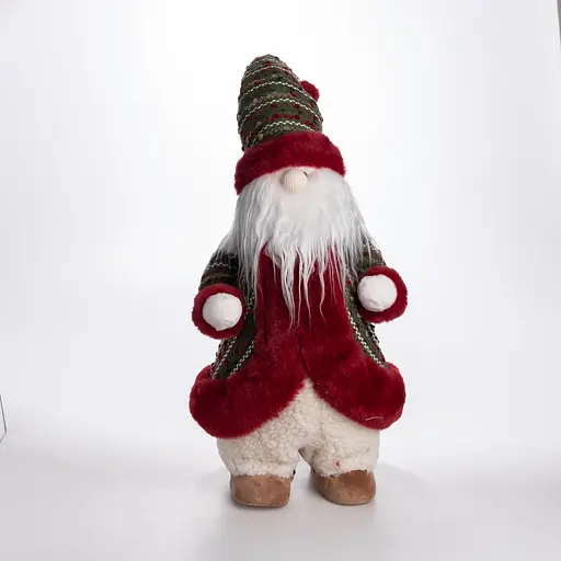 Новорічна фігурка Скандинавський Санта 21×20×53 (см) новорічний декор Yiwu CR-4-8