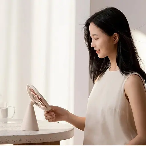 Вентилятор портативный Sothing Forest Desktop Fan (DSHJ-S-1907) красный - фото 4