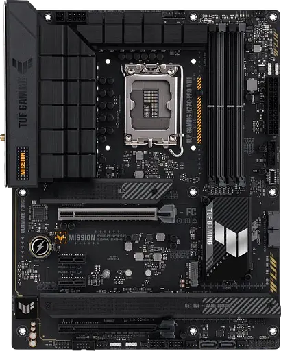 Материнская плата Asus H770-Pro TUF Gaming Wi-Fi LGA 1700 (TUF GAMING H770-PRO WIFI) Б/У - фото 1