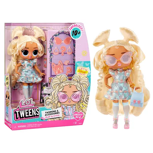 Ігровий набір з лялькою L.O.L. SURPRISE серії Tweens Core - ОЛІВІЯ ФЛАТТЕР, 559412