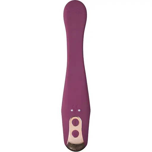 Универсальный вибратор Rocks Off Two-Vibe Burgundy - фото 4